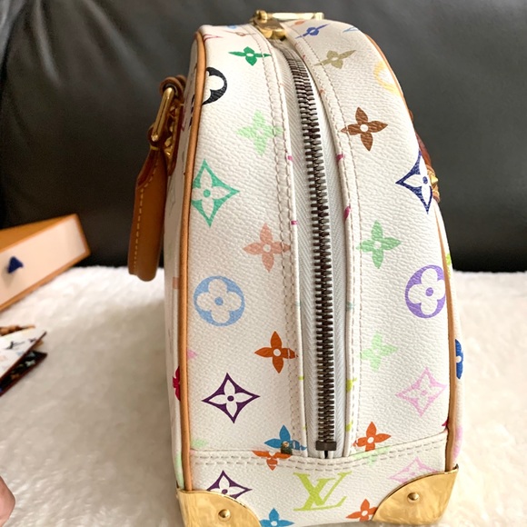 ‼️SOLD‼️Louis Vuitton White MC Trouville - Picture 7 of 16